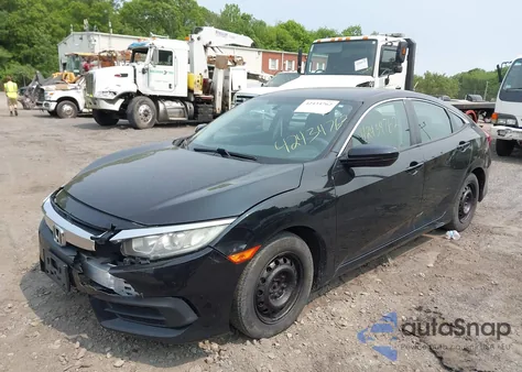 2017 Honda Civic Lx из США, поврежденный, VIN 2HGFC2F50HH539680
